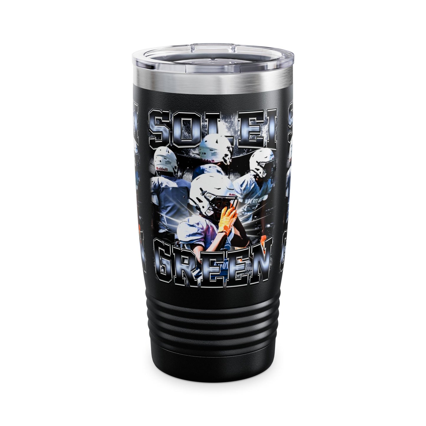 Solei Green Stainless Steel Tumbler
