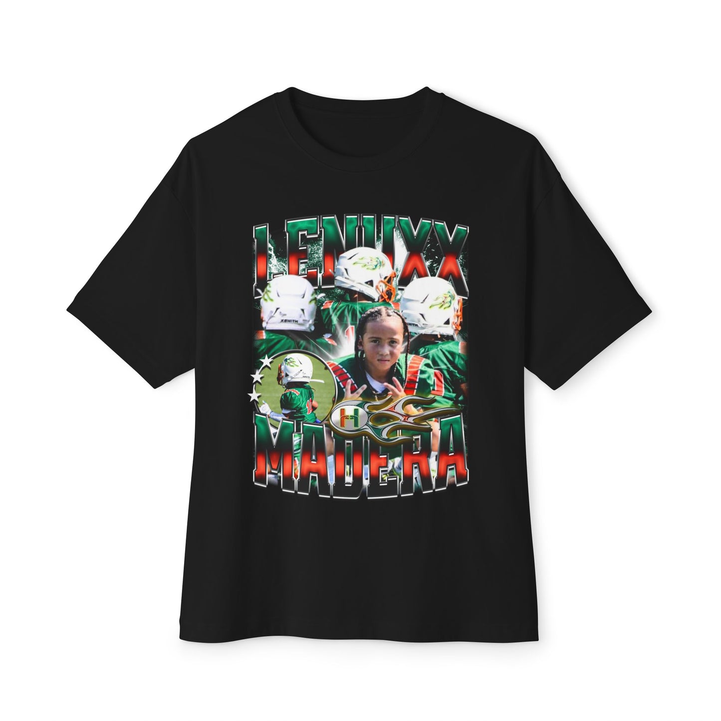 Lenuxx Madera Oversized Vintage Tee