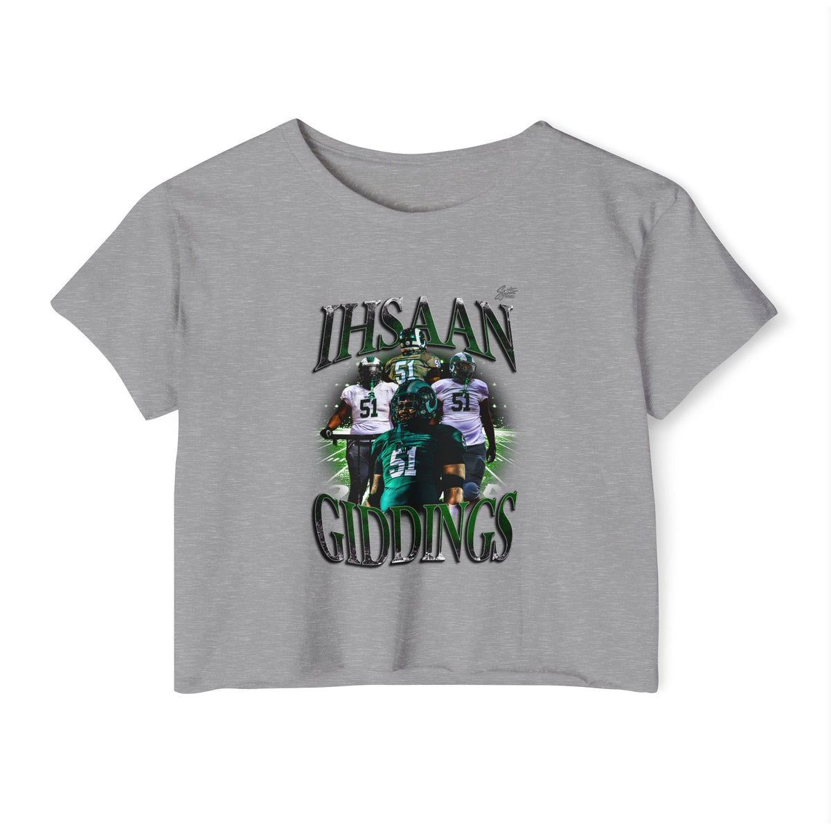 Ihsaan Giddings Crop Top