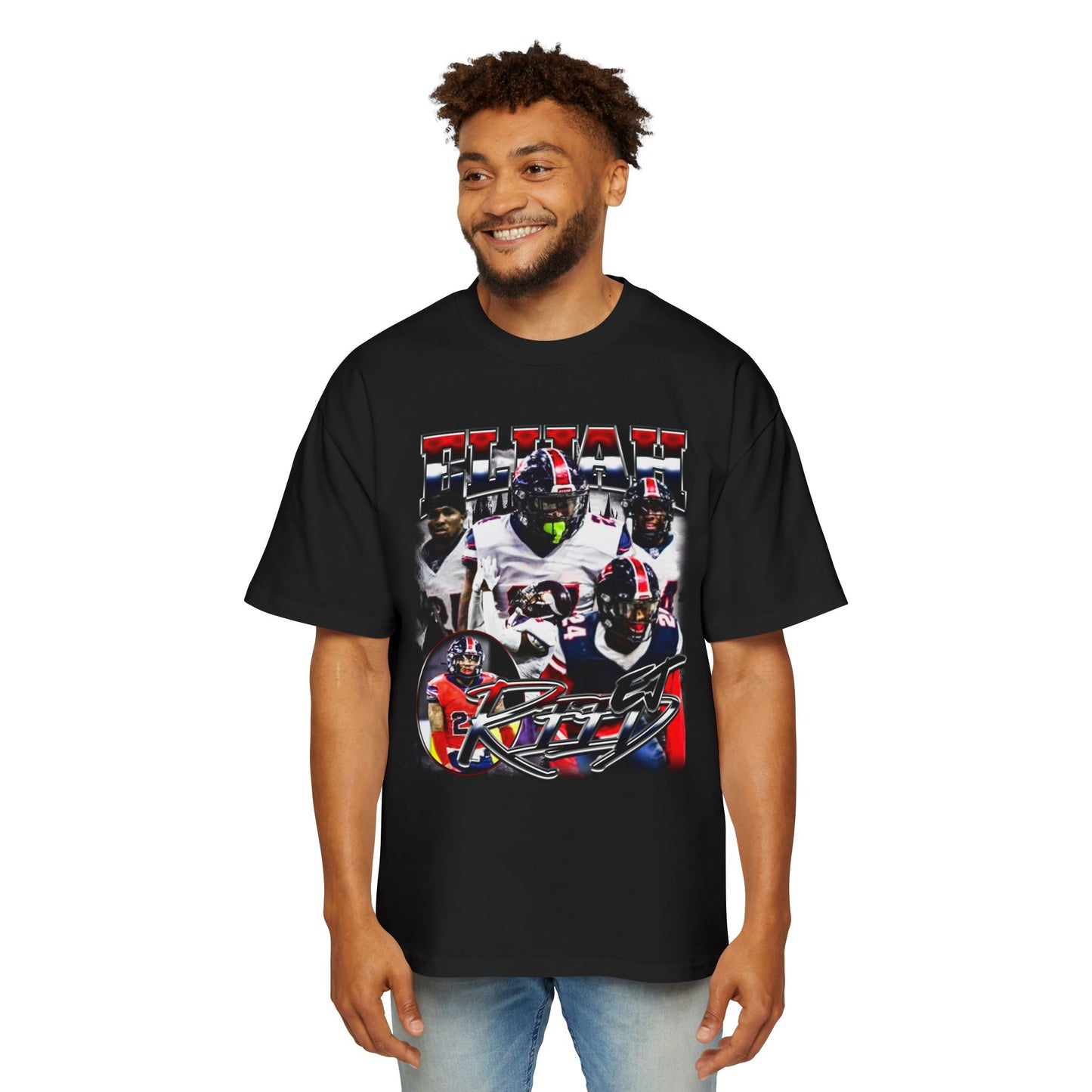 Elijah Reed Oversized Retro Tee