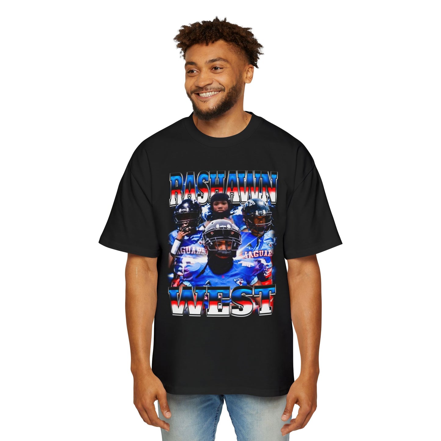 Rashawn West Oversized Retro Tee