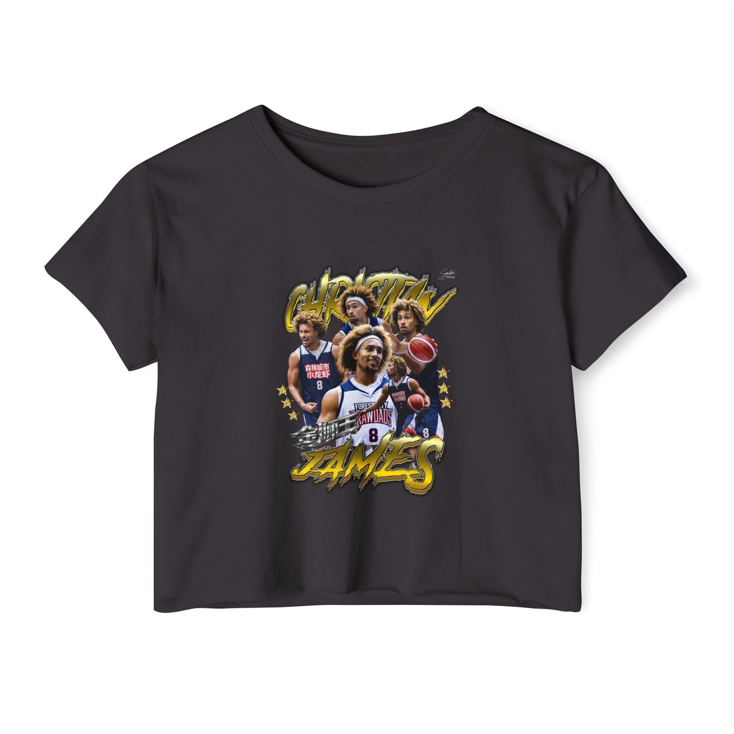 Christian James Crop Top