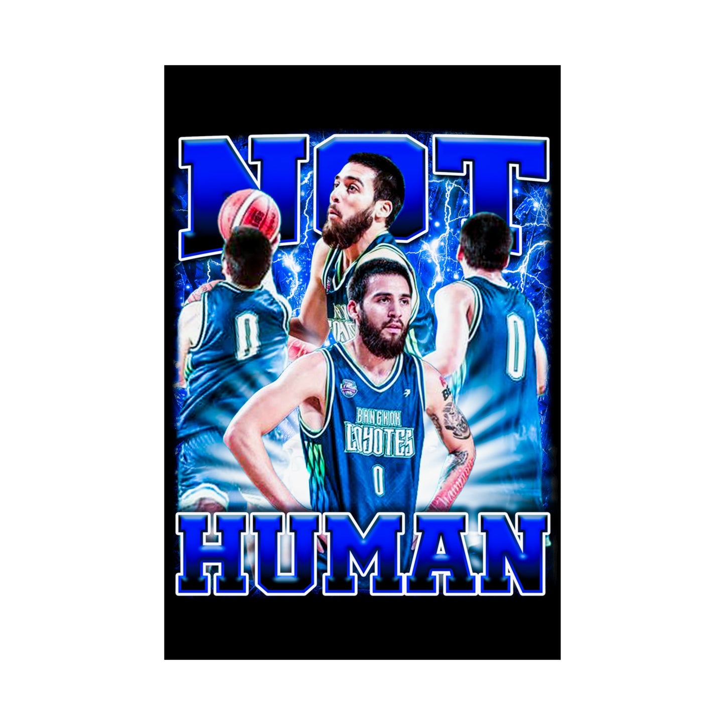 Not Human Poster 24" x 36"