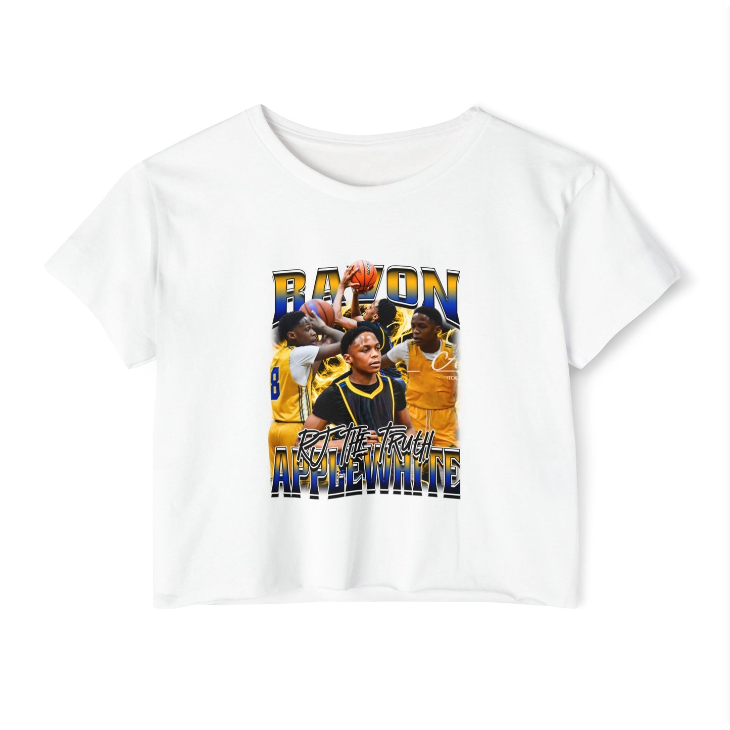 ravon applewhite Crop Top