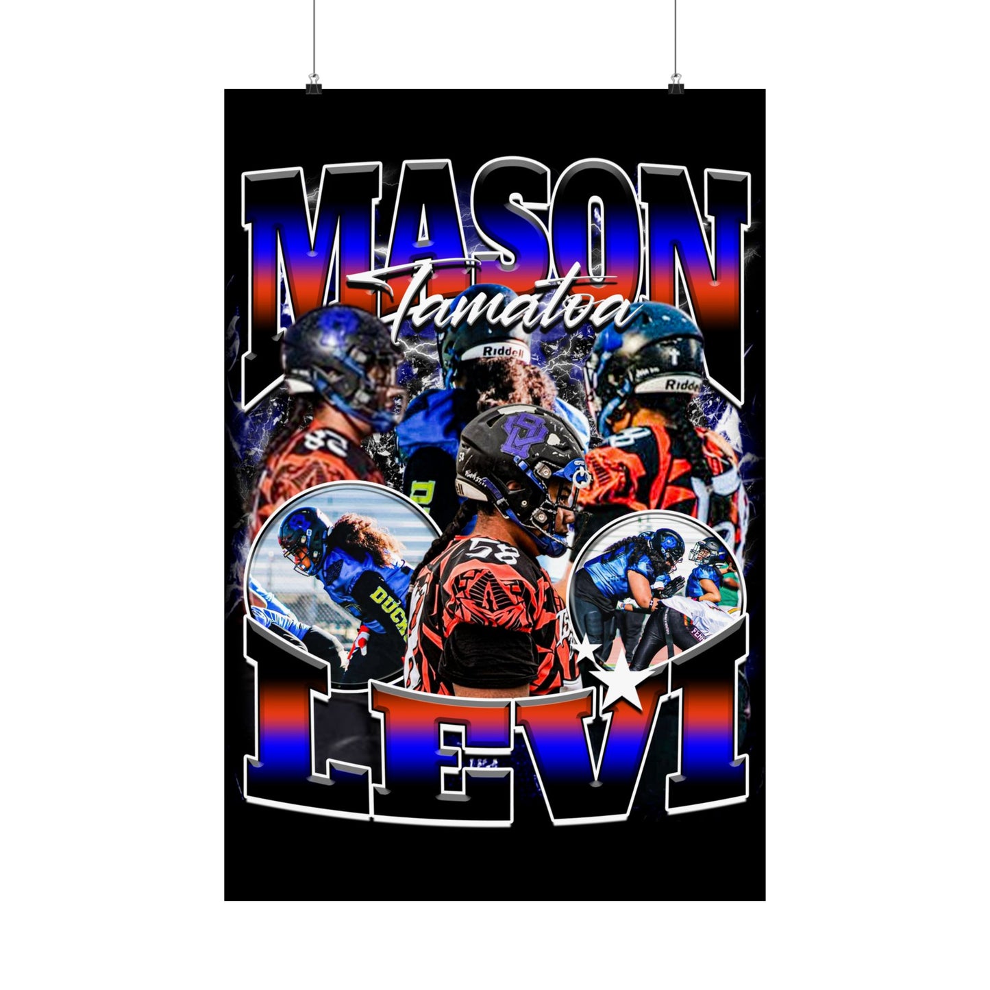Mason Tamatoa Levi Poster 24" x 36"