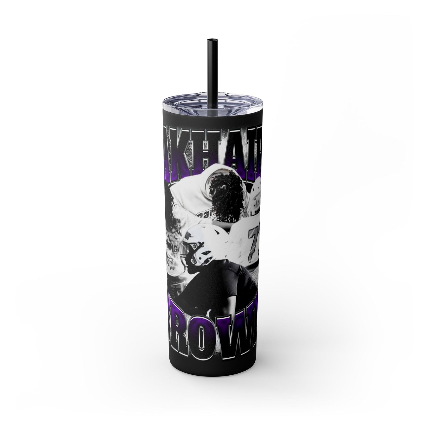 Jakhairi Brown Stainless Steal Tumbler