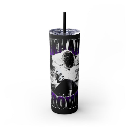 Jakhairi Brown Stainless Steal Tumbler