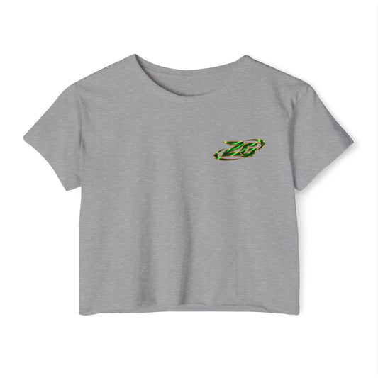 Zorrion Green Crop Top