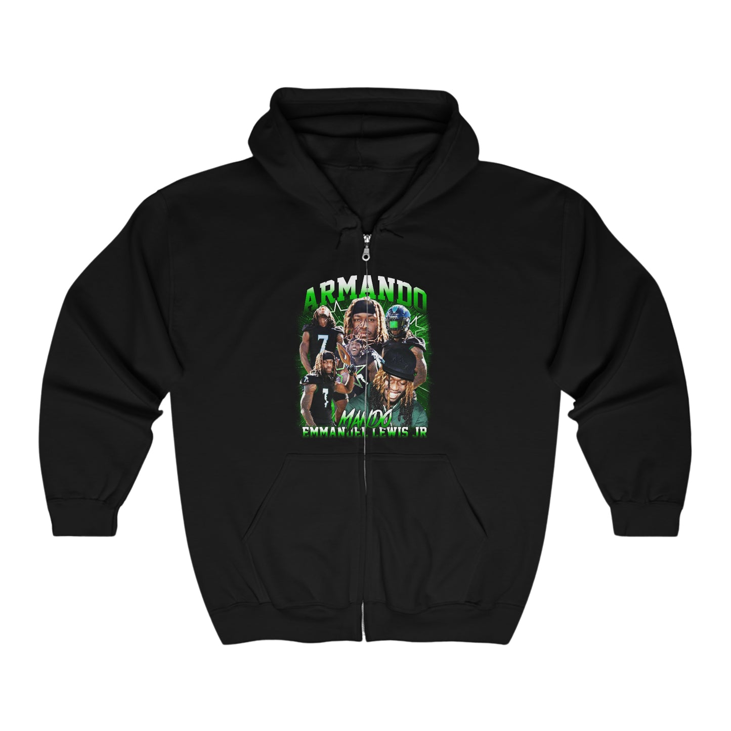 Armando Emmanuel Lewis Jr Full Zip Hoodie