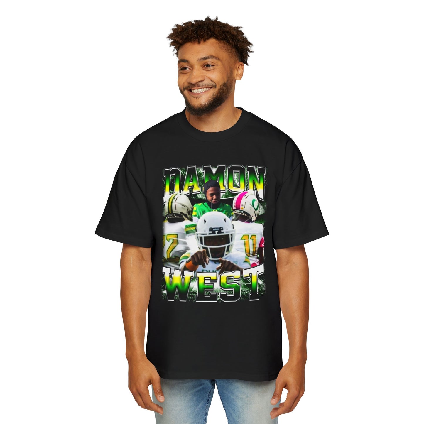 Damon West Oversized Retro Tee