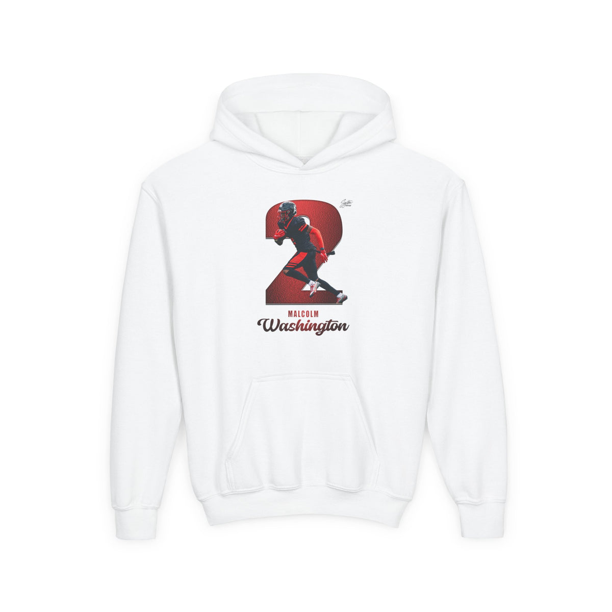 Malcolm Washington Youth Hoodie