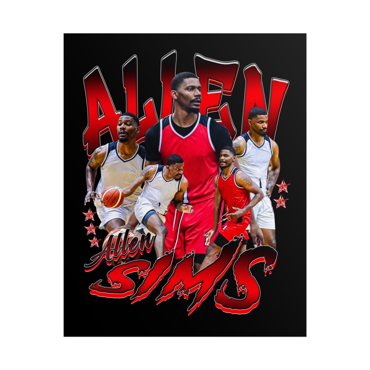Allen Sims Poster