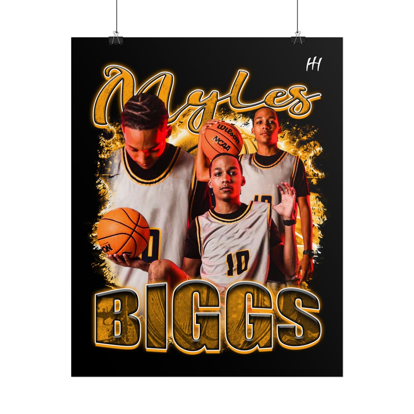 Myles Biggs Poster