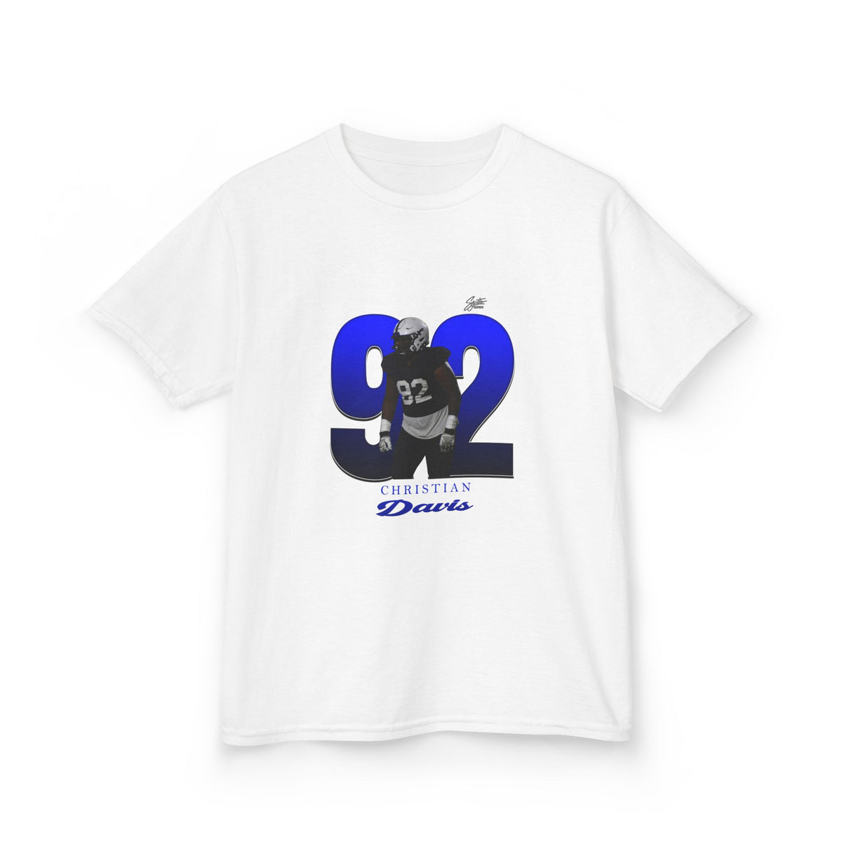 Christian Davis Youth Heavy Cotton Tee