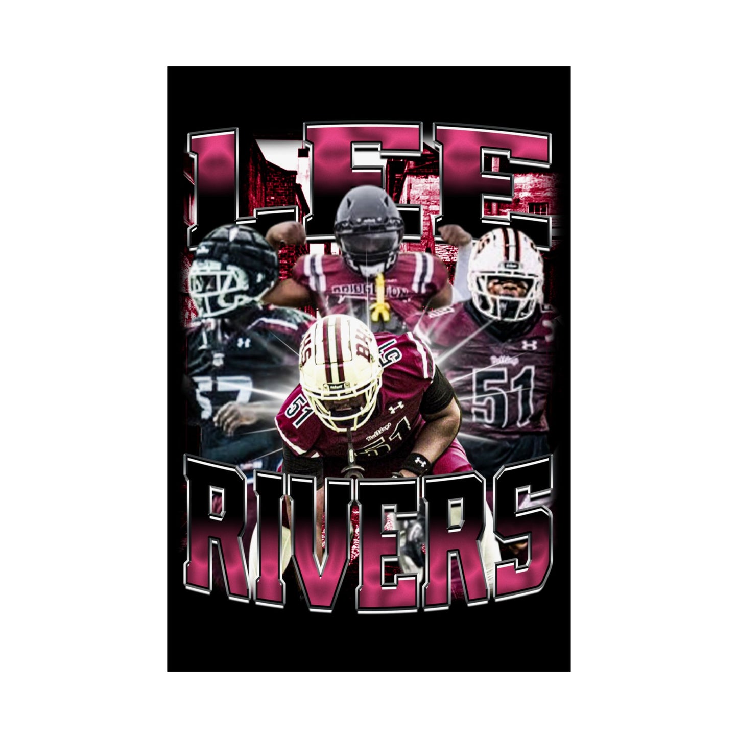 Lee Rivers Poster 24" x 36"
