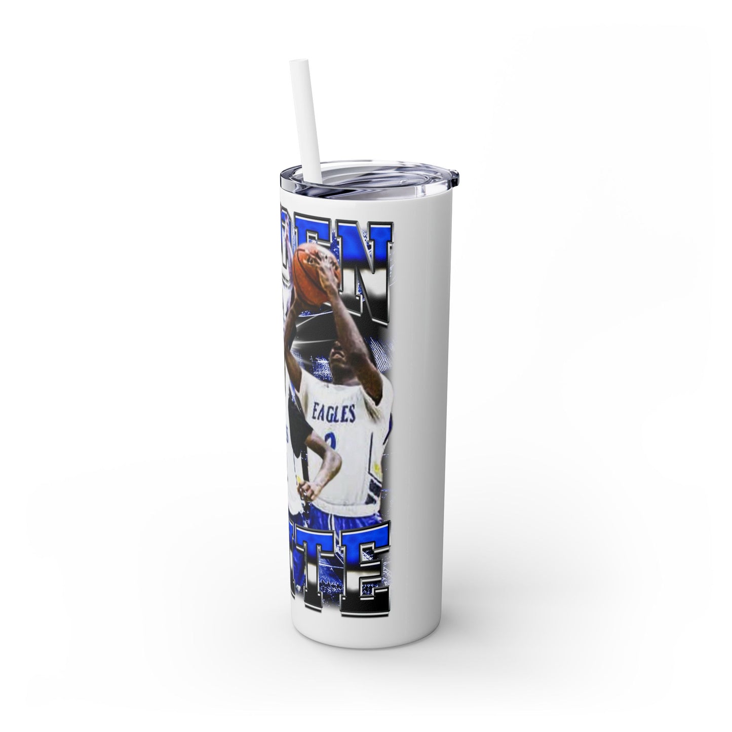 Jayden White Stainless Steal Tumbler
