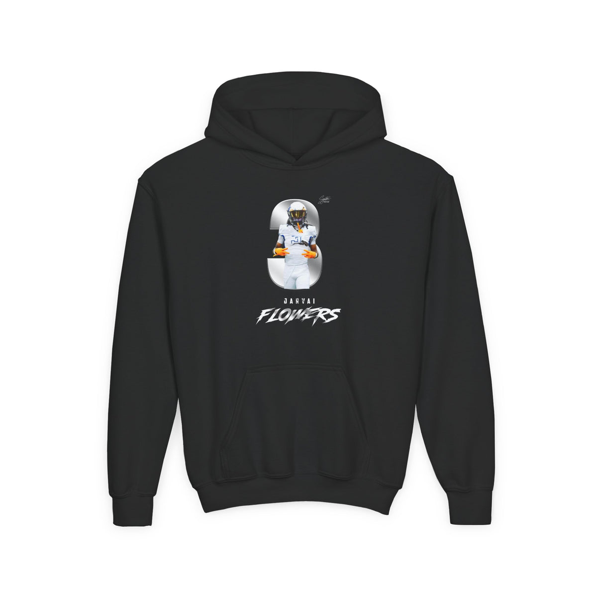 Jarvai Flowers Youth Hoodie