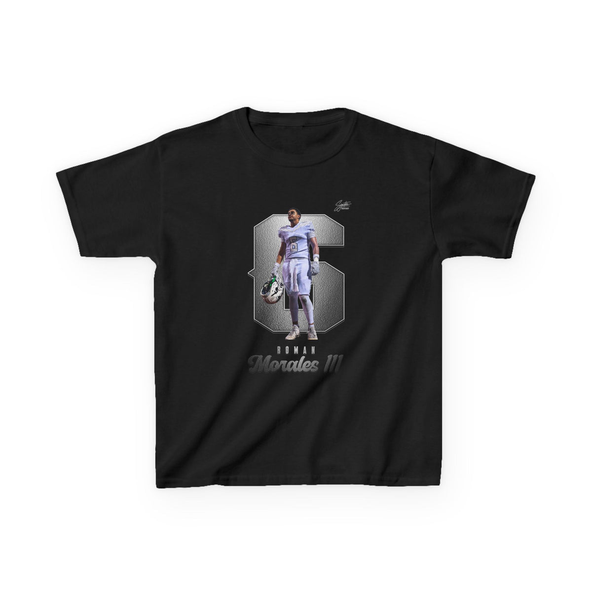 Roman Morales lll Youth Heavy Cotton Tee