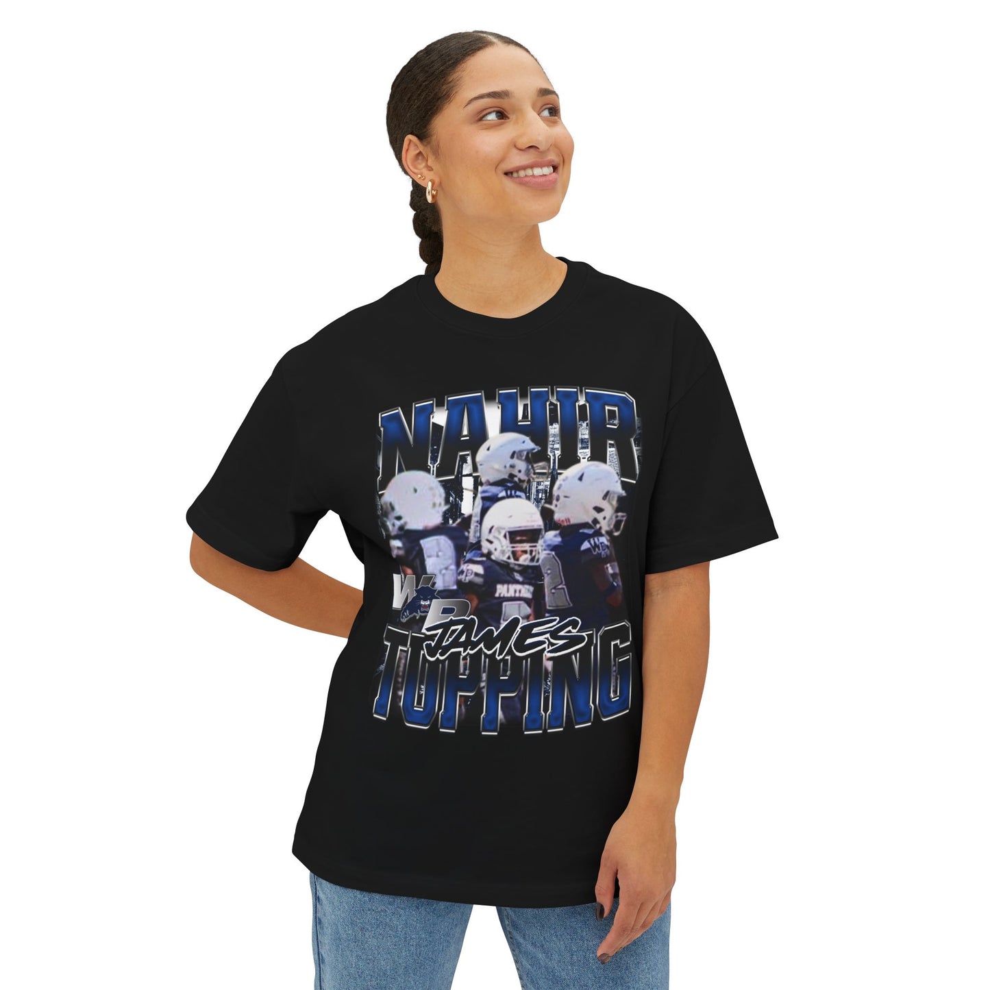 Nahir James-Topping Oversized Vintage Tee