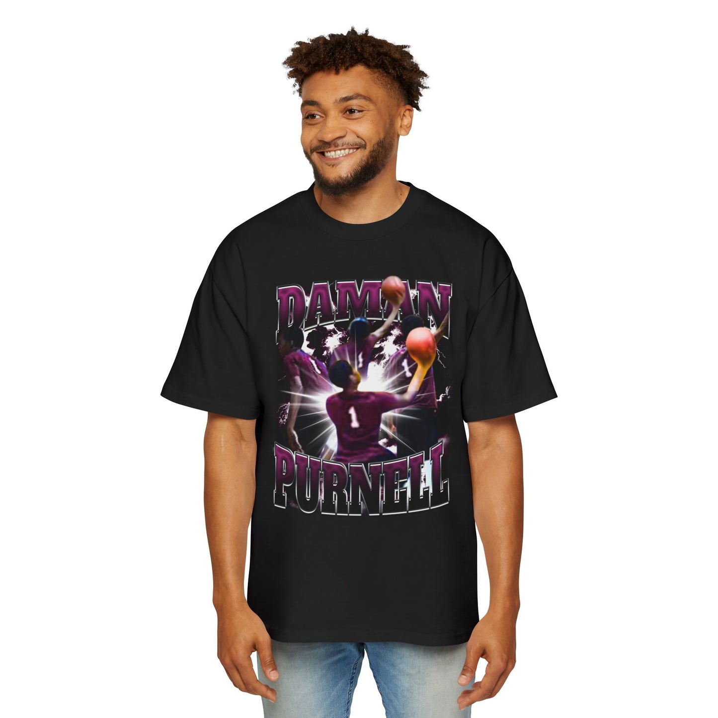 Daman Purnell Oversized Retro Tee