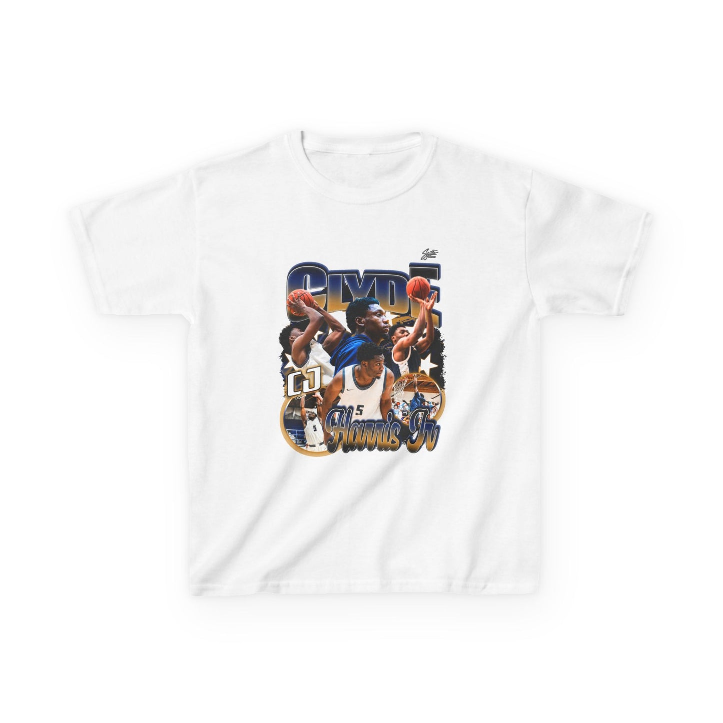 Clyde Harris Jr Youth Heavy Cotton Tee