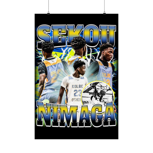 Sekou Nimaga Poster 24" x 36"
