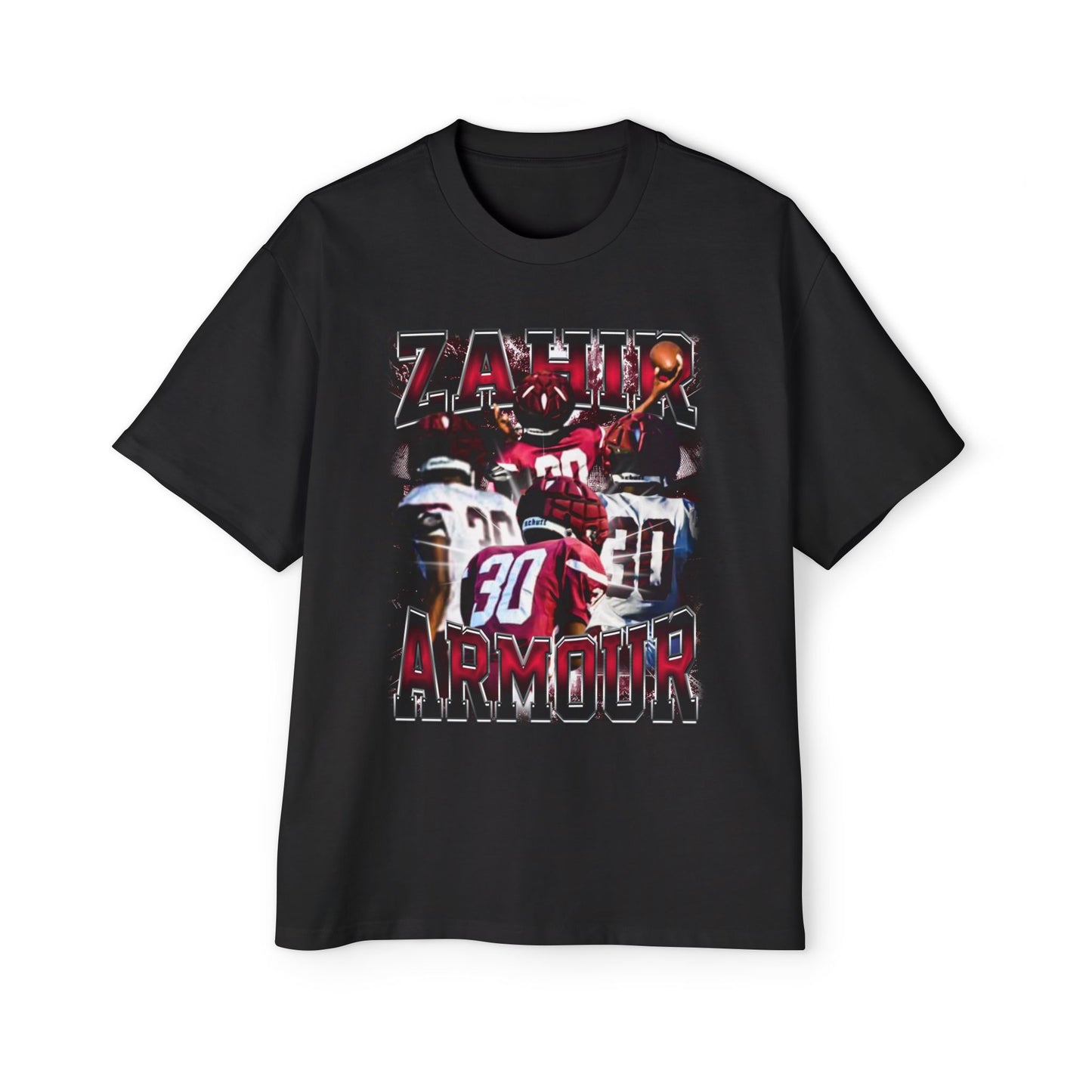 Zahir Armour Oversized Retro Tee