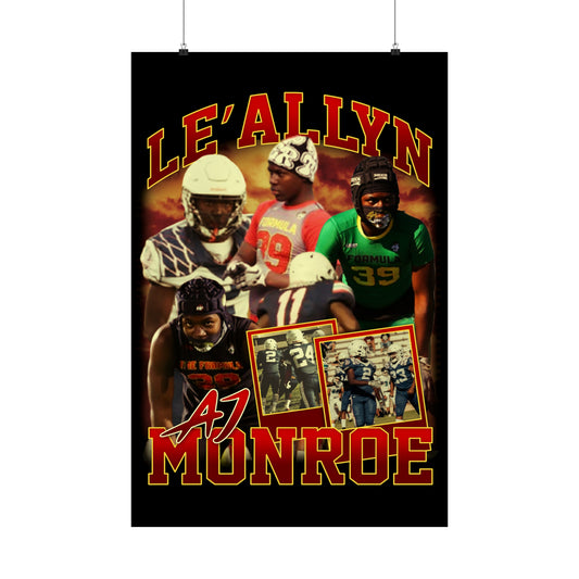 Le'Allyn Monroe Poster