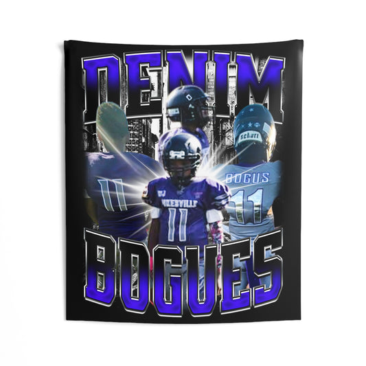 Denim Bogues Tapestry 50” x 60”