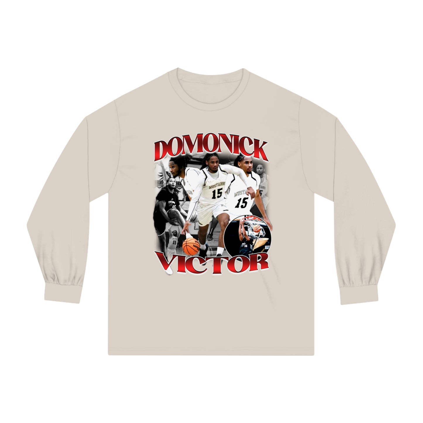 Domonick Victor Long Sleeve T-Shirt