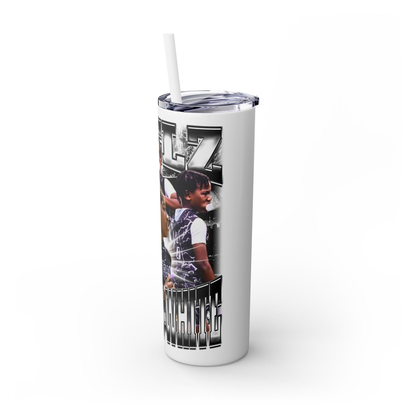 Julez Norman-White Stainless Steal Tumbler