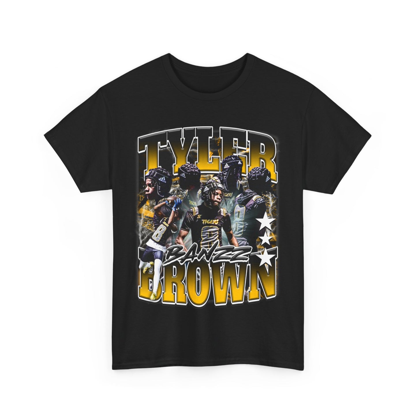 Tyler Banzz Brown Heavy Cotton Tee