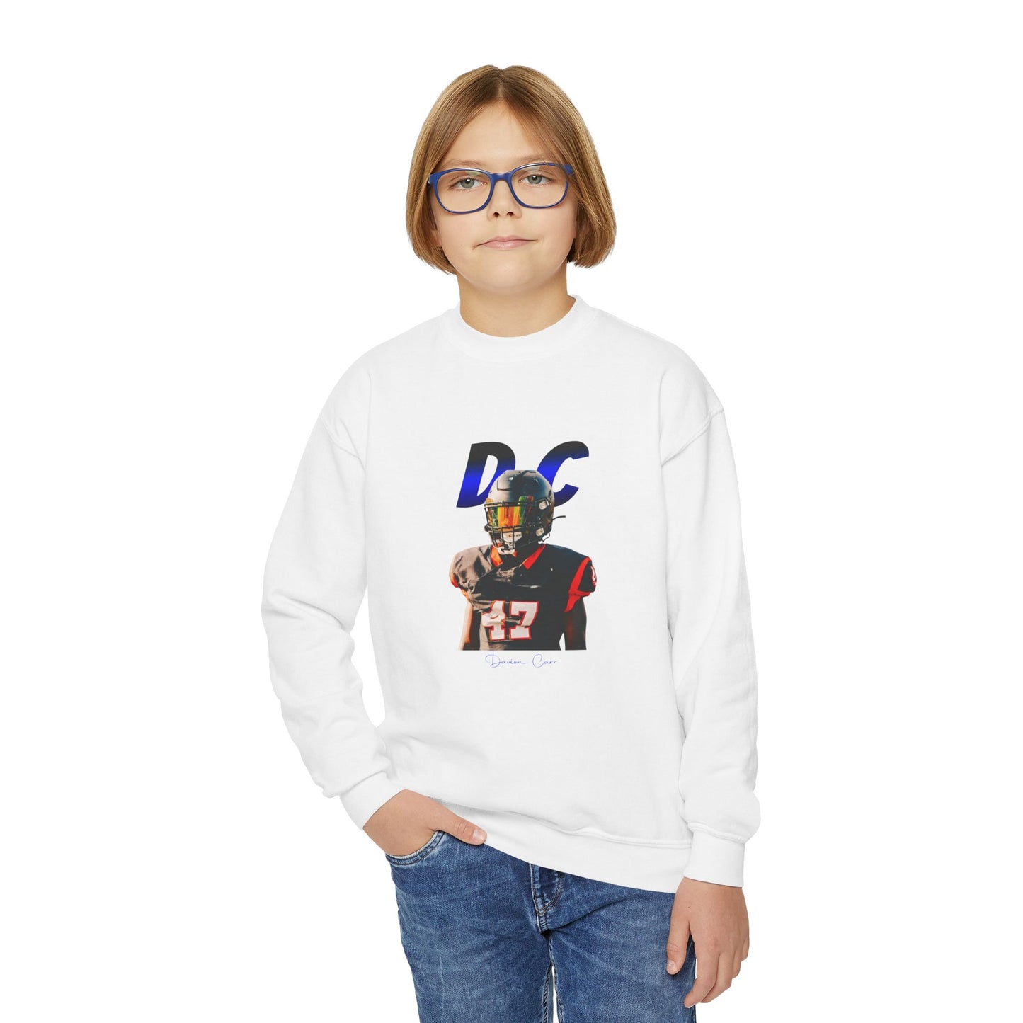 Davion Carr Youth Crewneck Sweatshirt