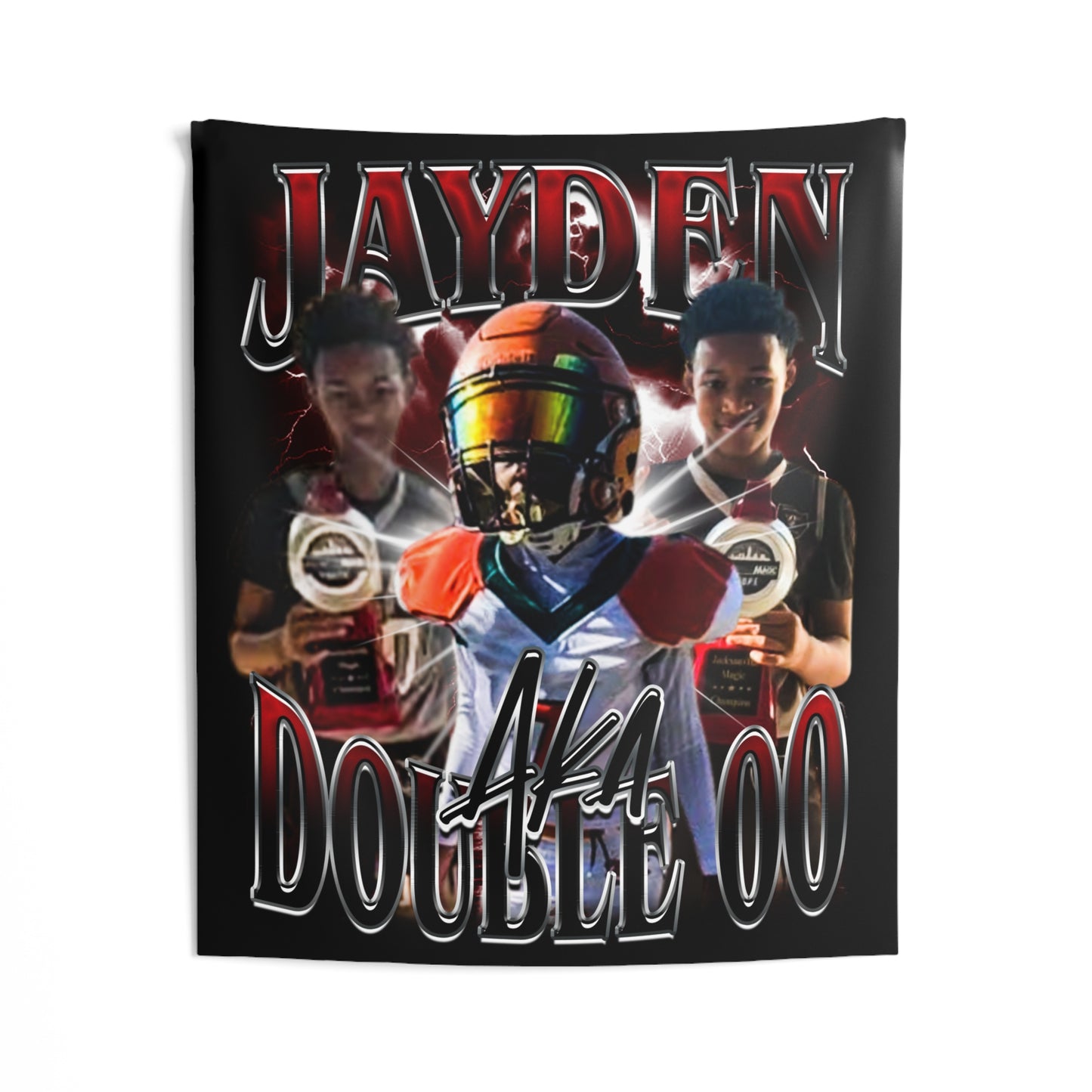 Jayden Aka Double 00 Tapestry 50” x 60”