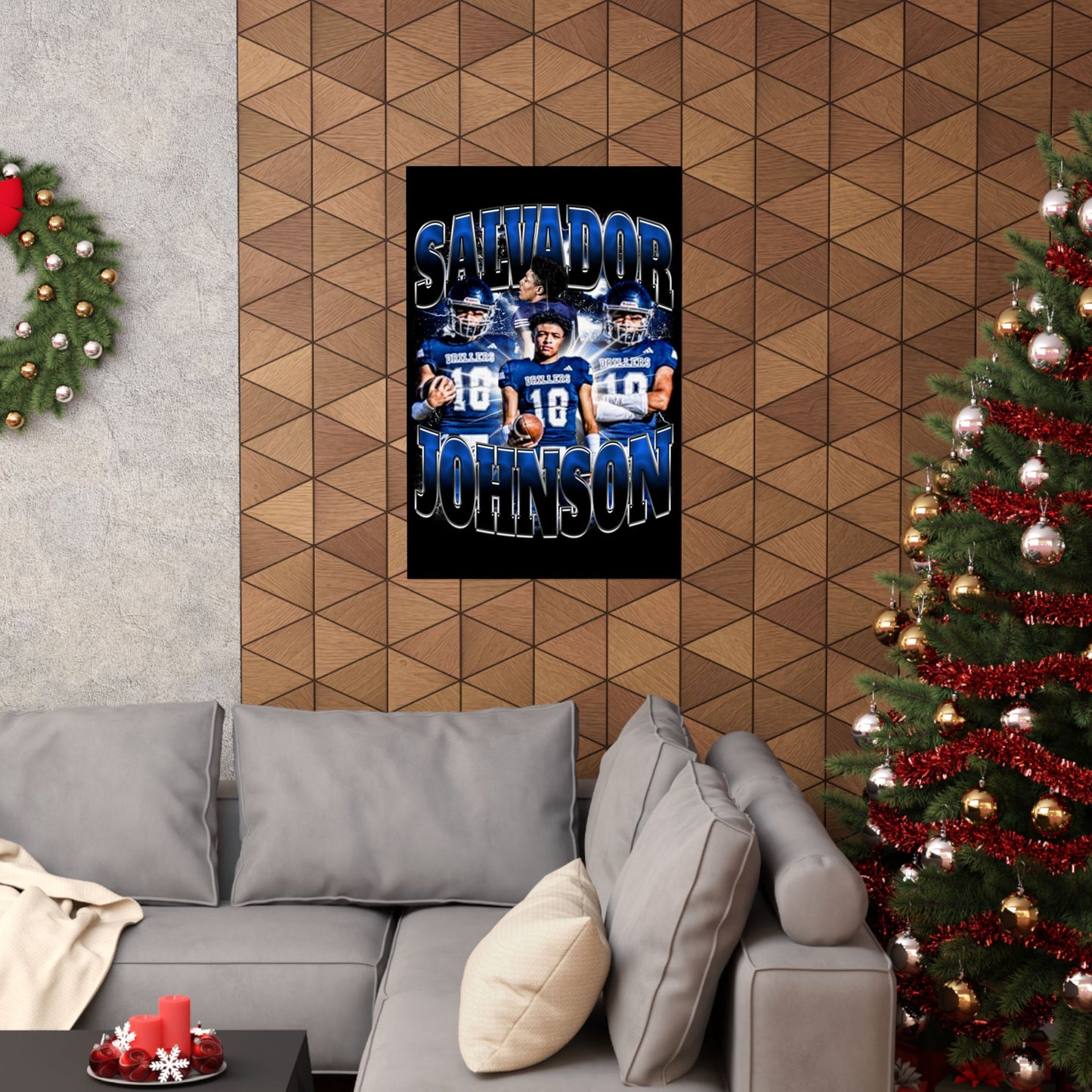 Salvador Johnson Poster 24" x 36"