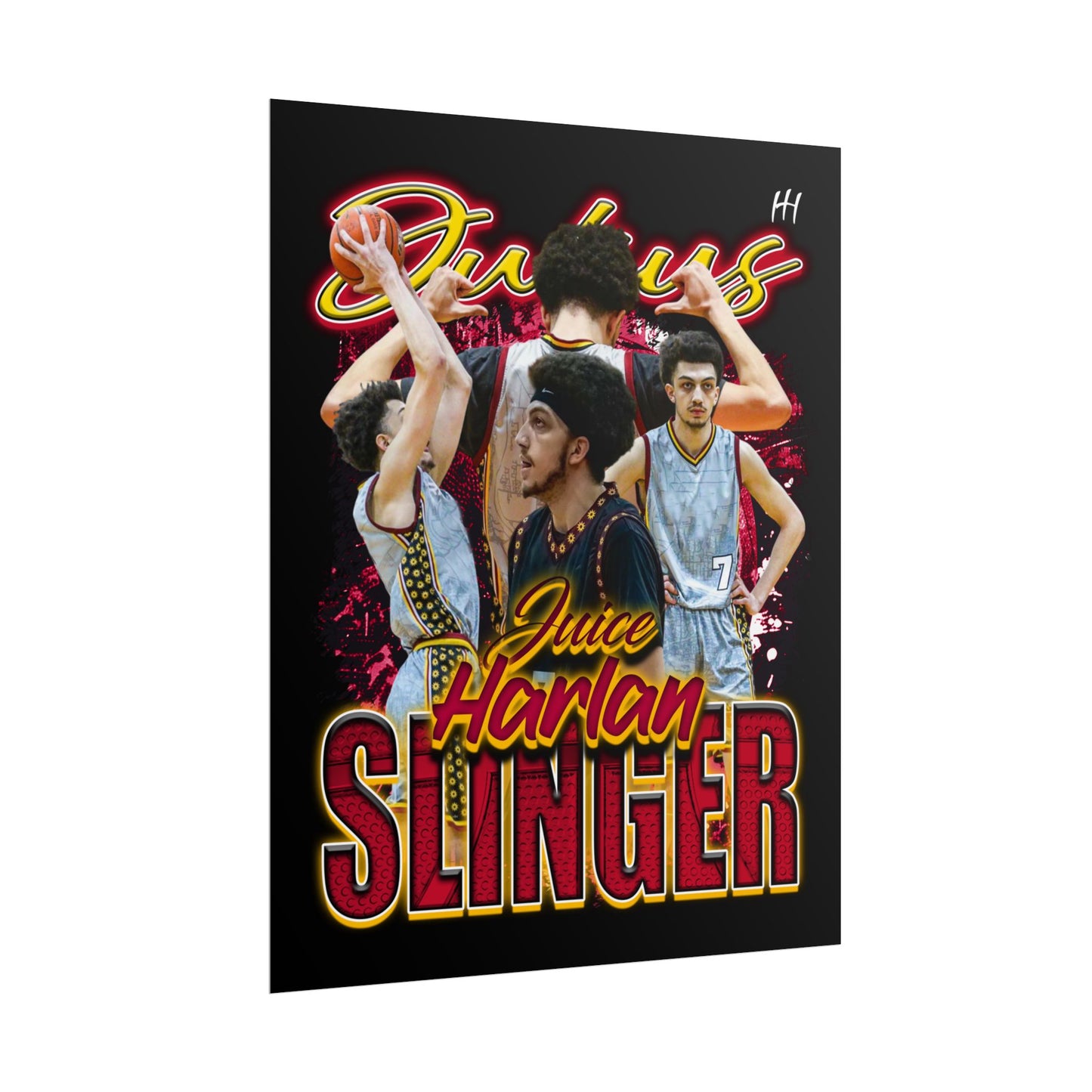 Julius Harlan Slinger Poster