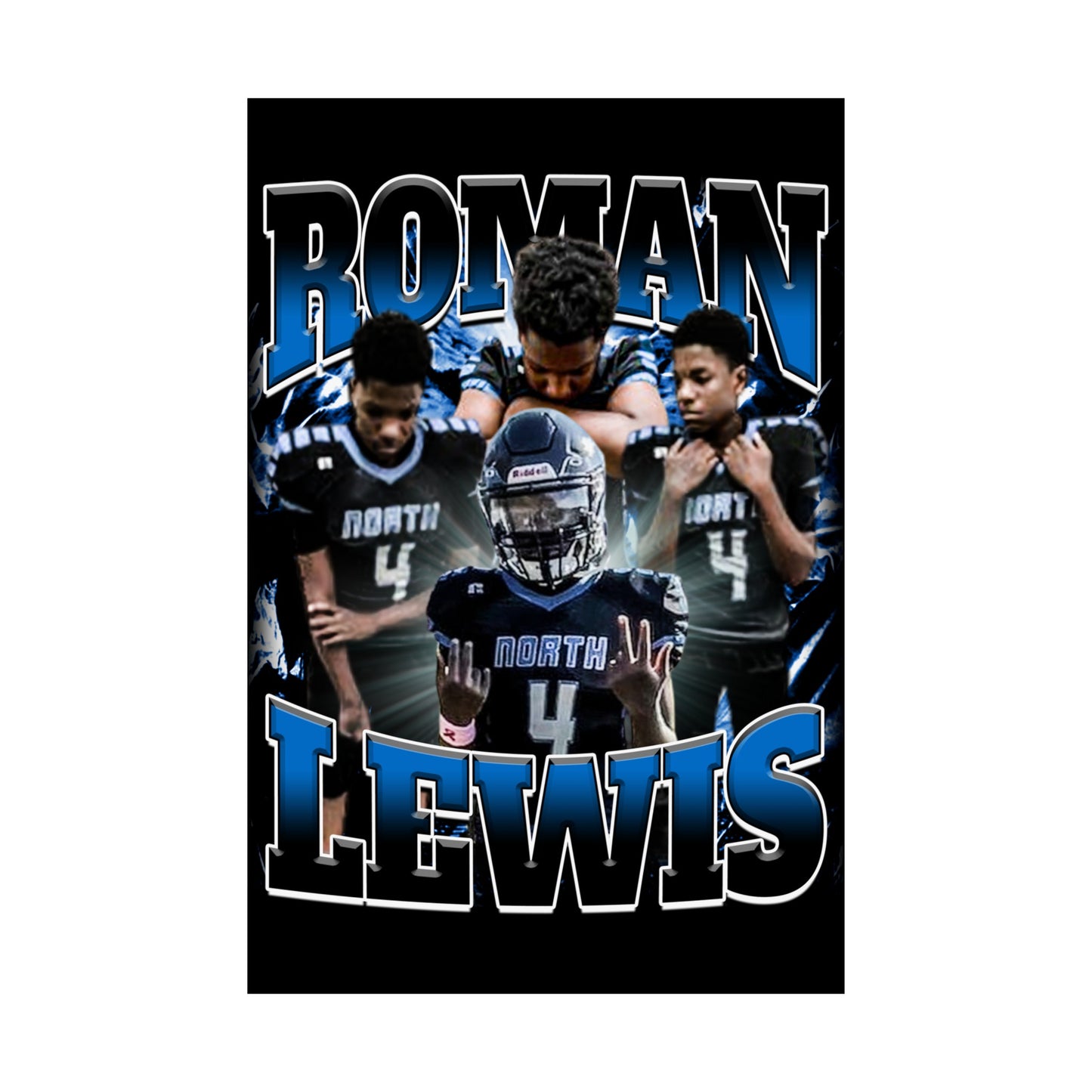 Roman Lewis Poster 24" x 36"