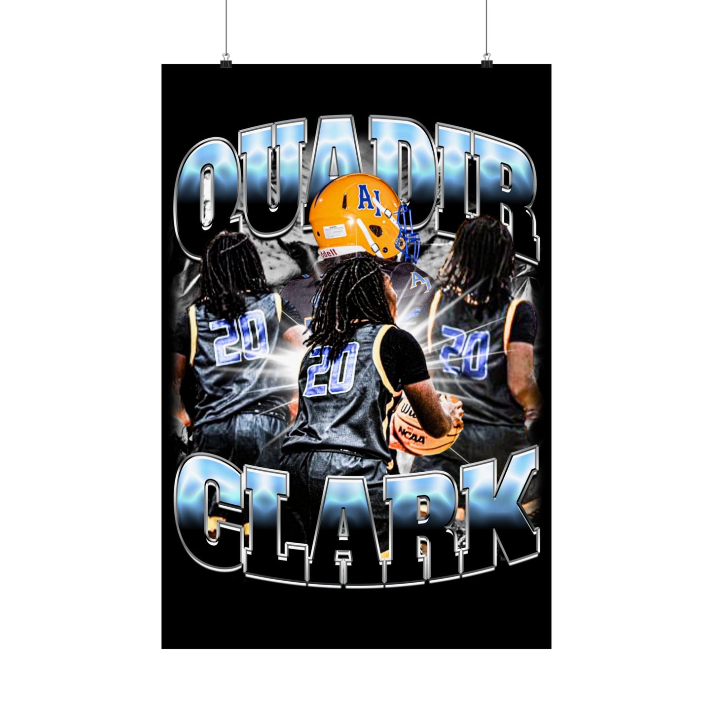 Quadir Clark Poster 24" x 36"