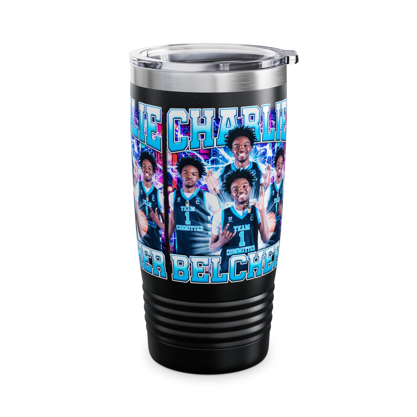 Charlie Belcher Stainless Steel Tumbler