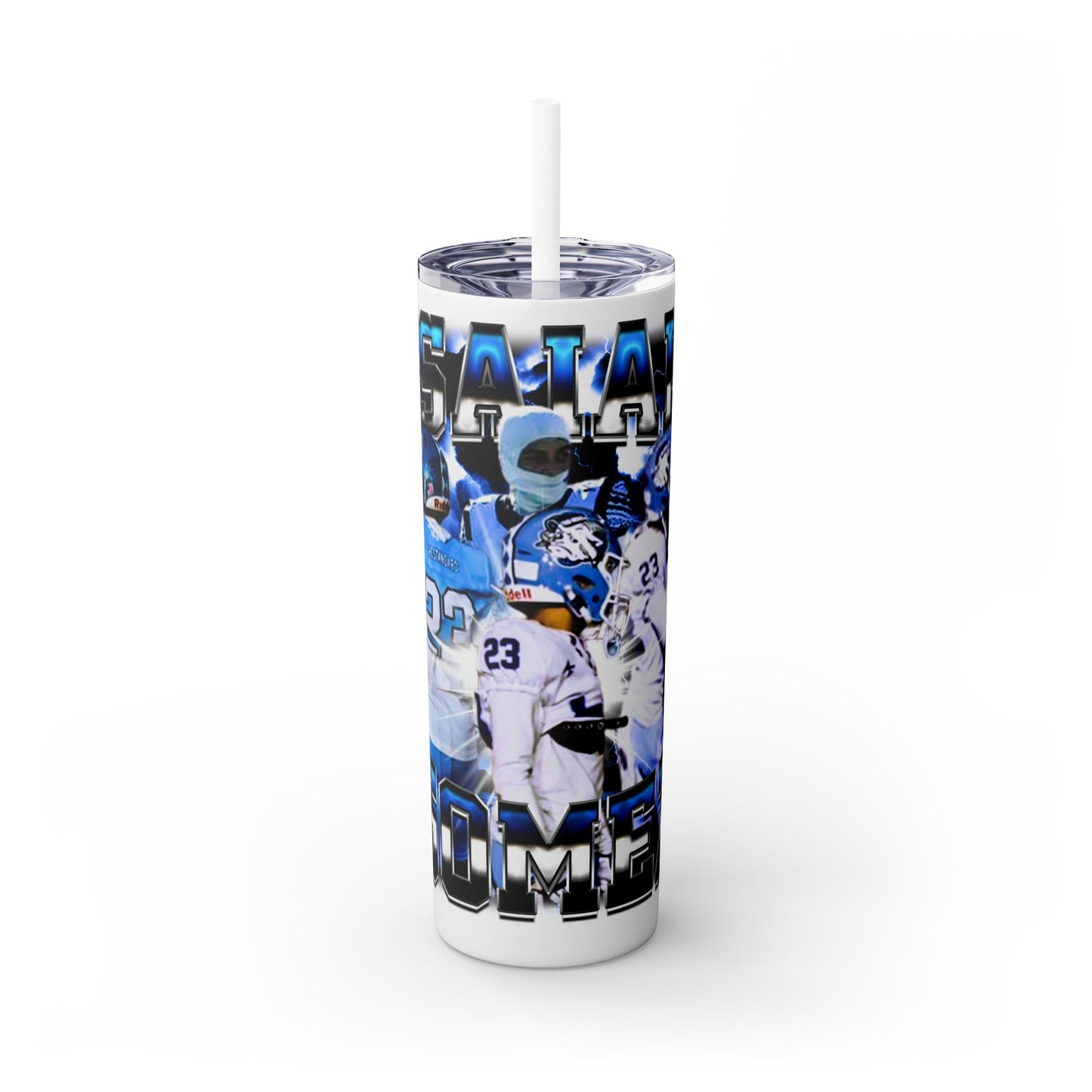 Isaiah Gomez Stainless Steal Tumbler