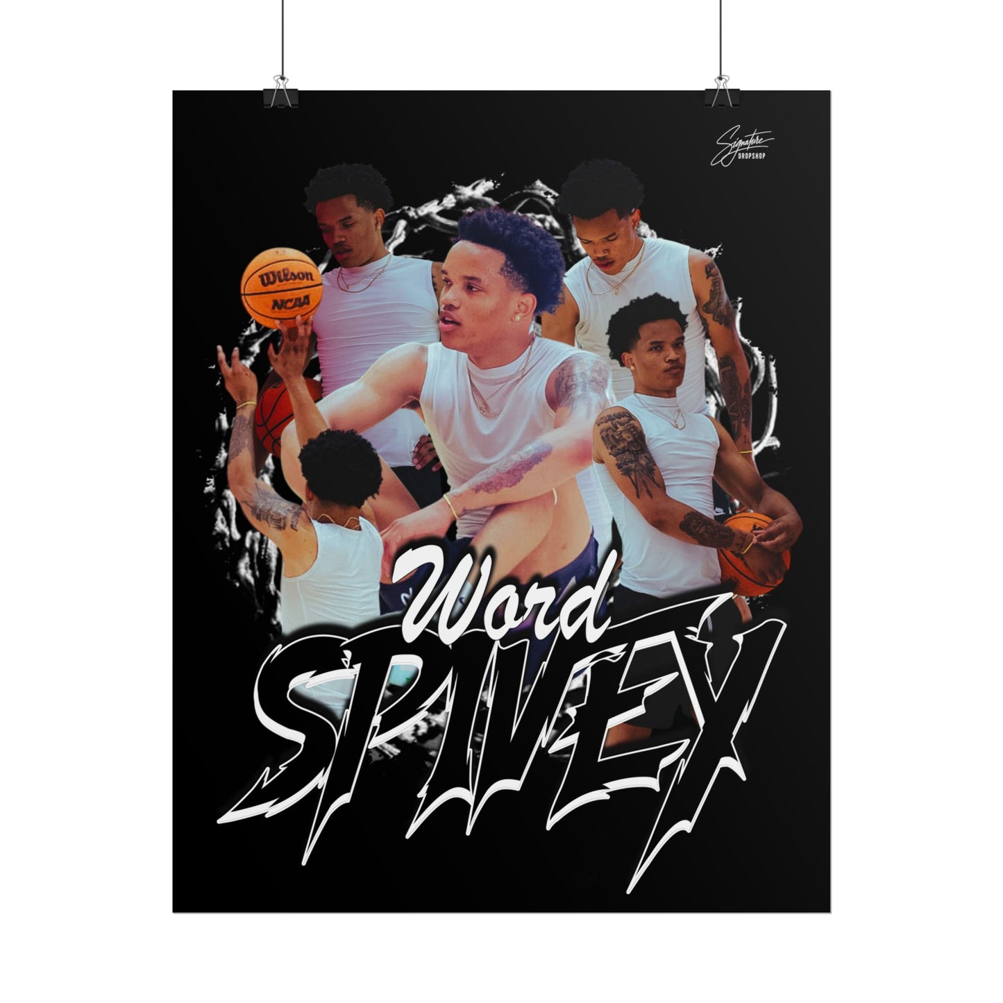 Spivey Word Poster