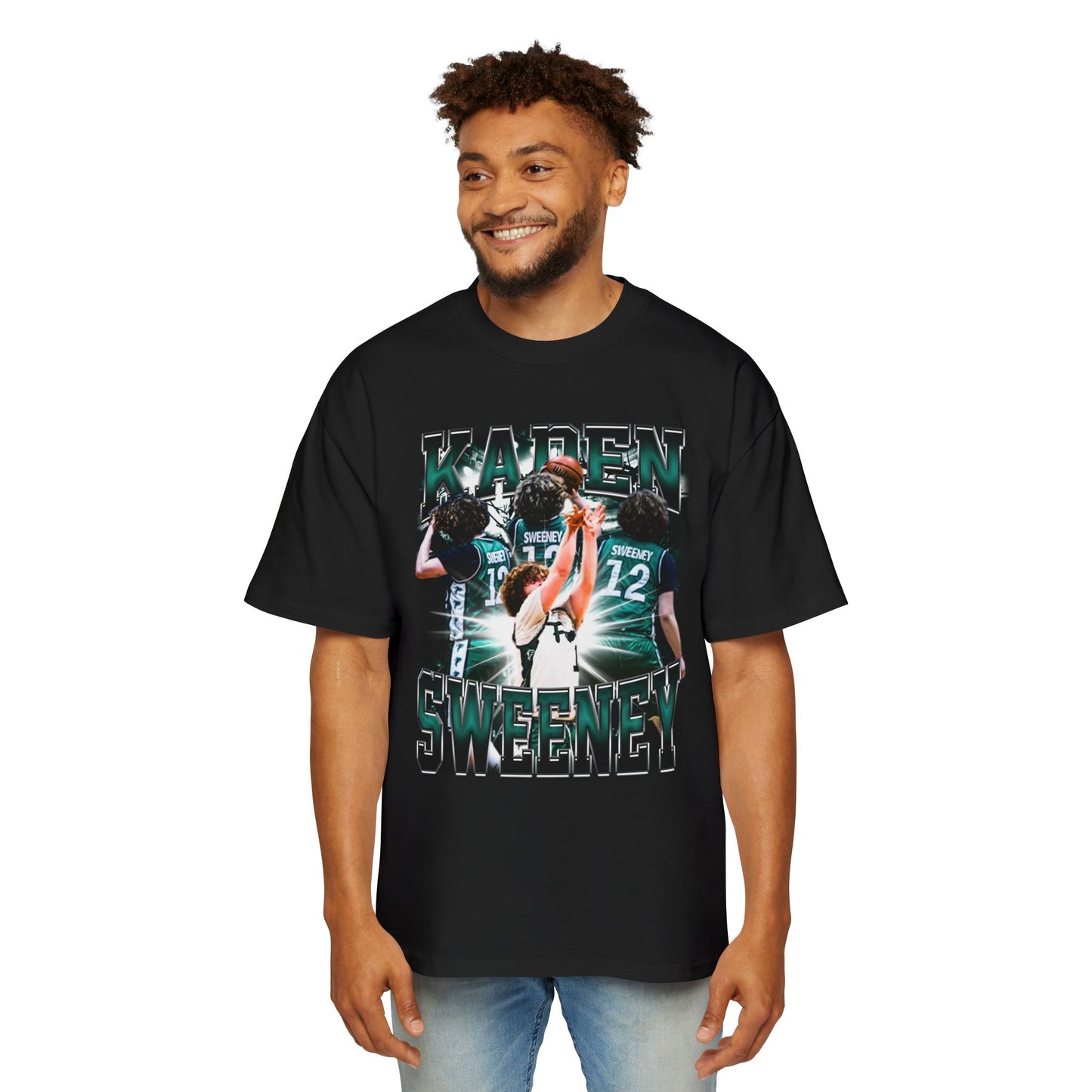 Kaden Sweeney Oversized Retro Tee