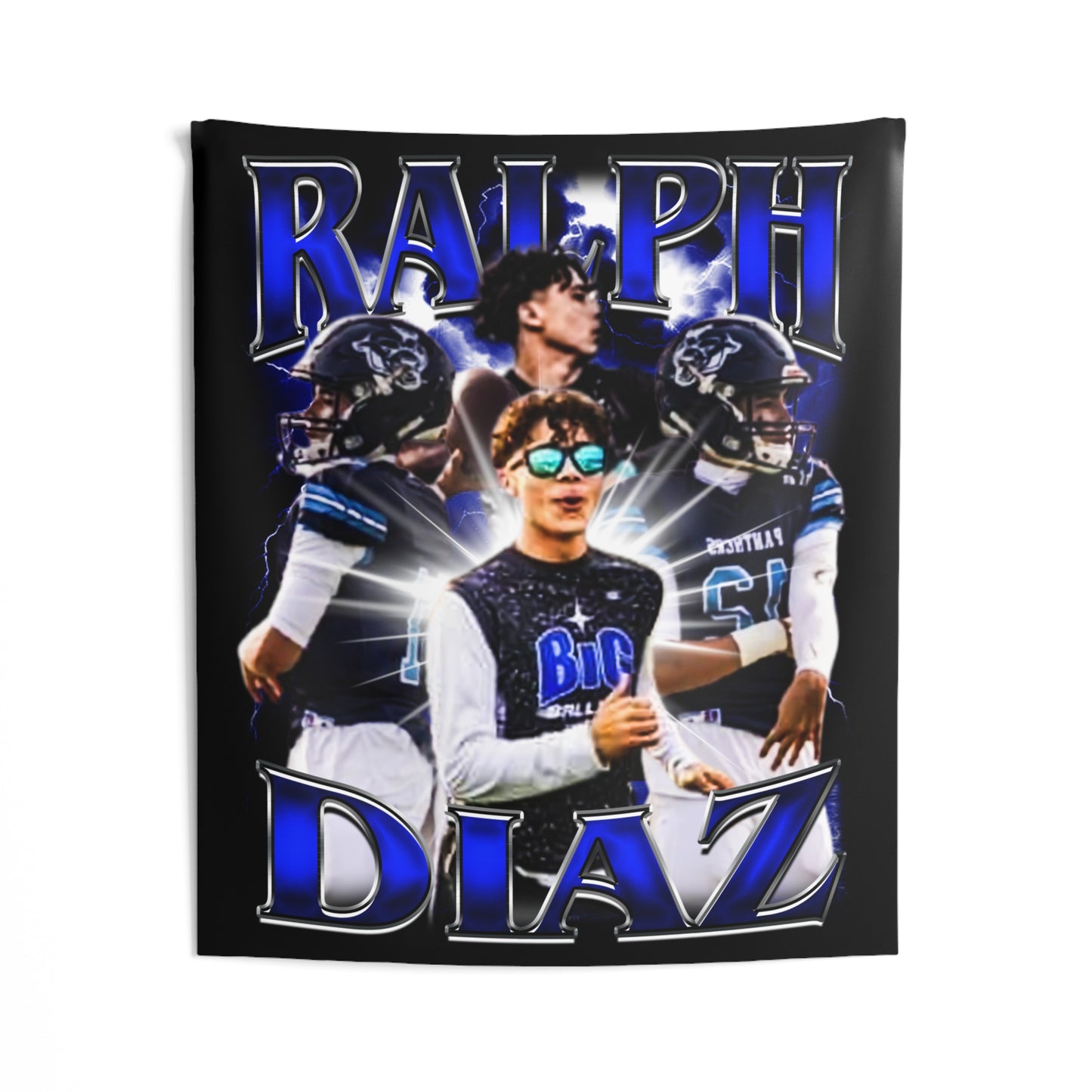 Ralph Diaz Tapestry 50” x 60”