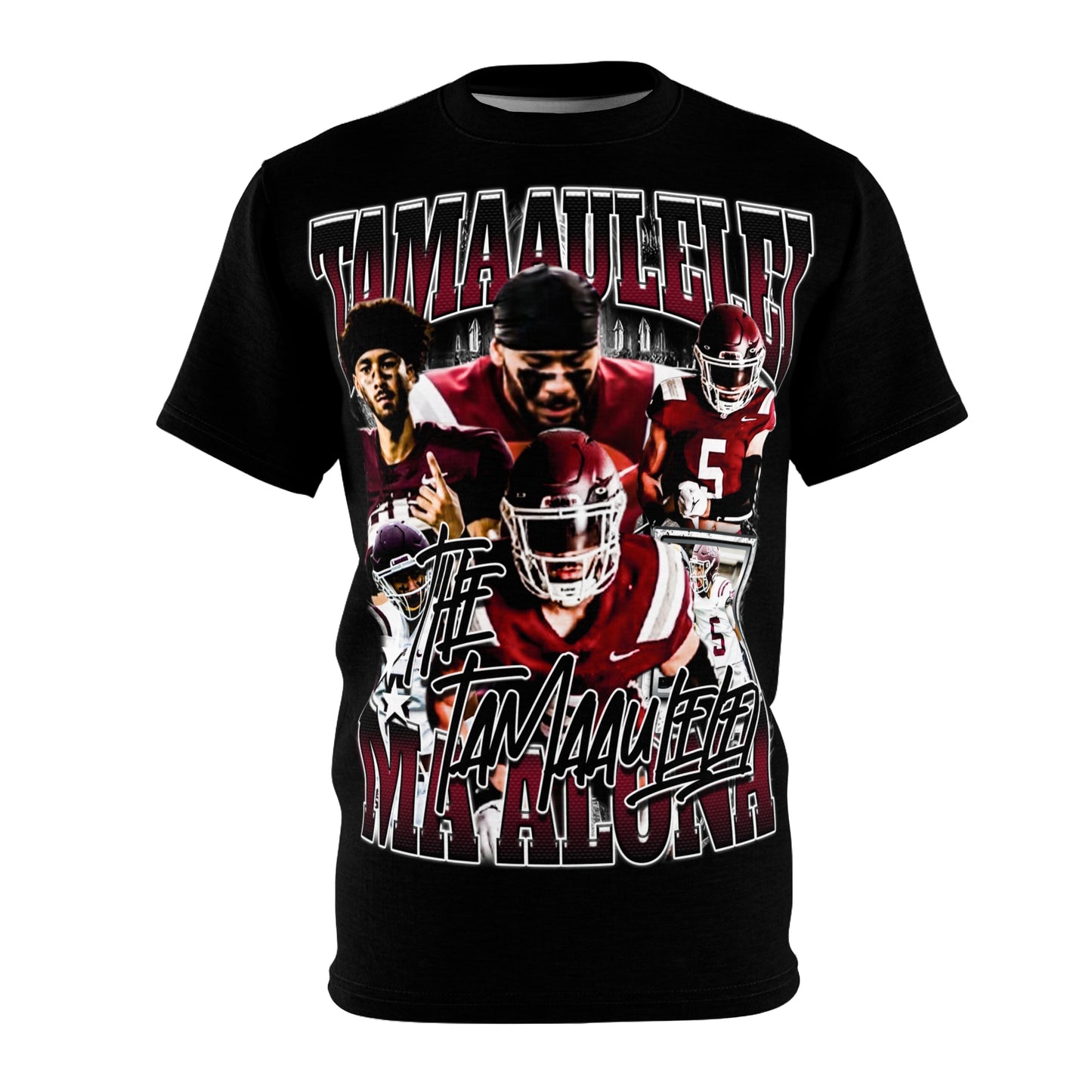 Tamaaulelei Ma'alona Vintage Full Print Tee