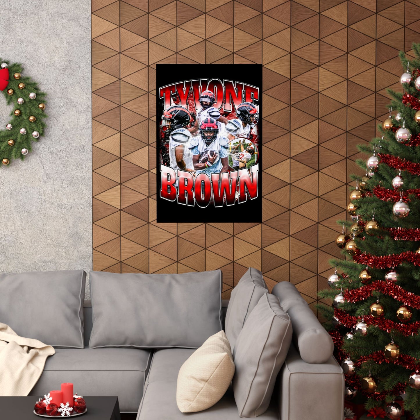 Tyvone Brown Poster 24" x 36"