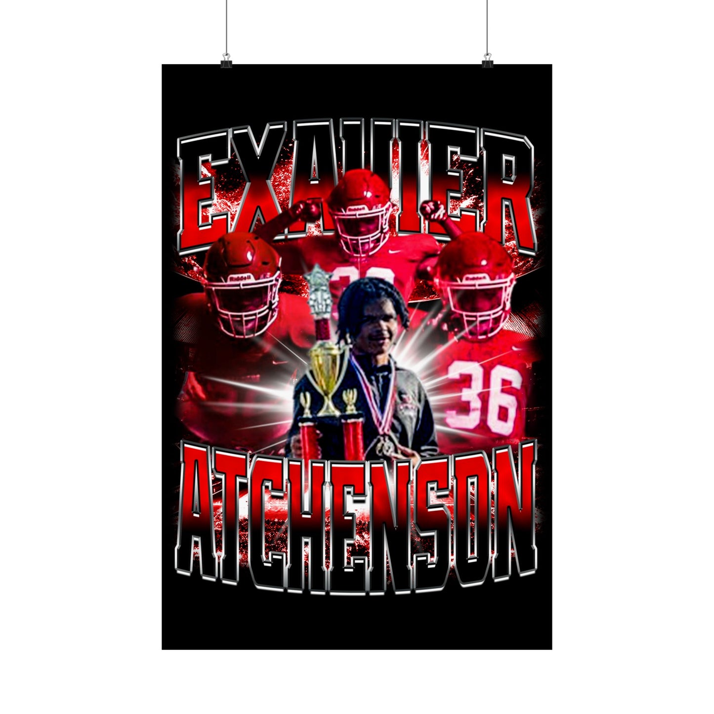 Exavier Atchenson Poster 24" x 36"
