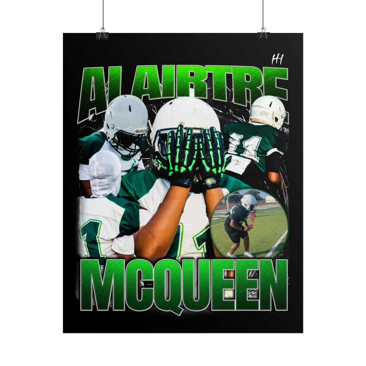 Alairtre Mcqueen Poster