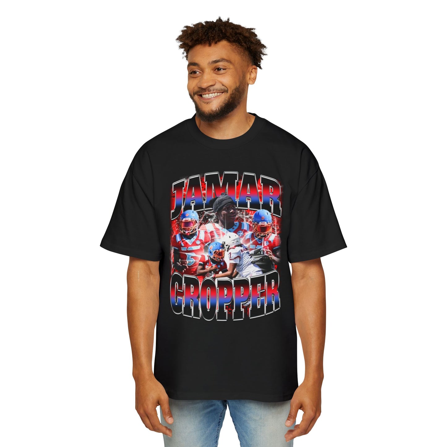 Jamar Cropper Oversized Tee