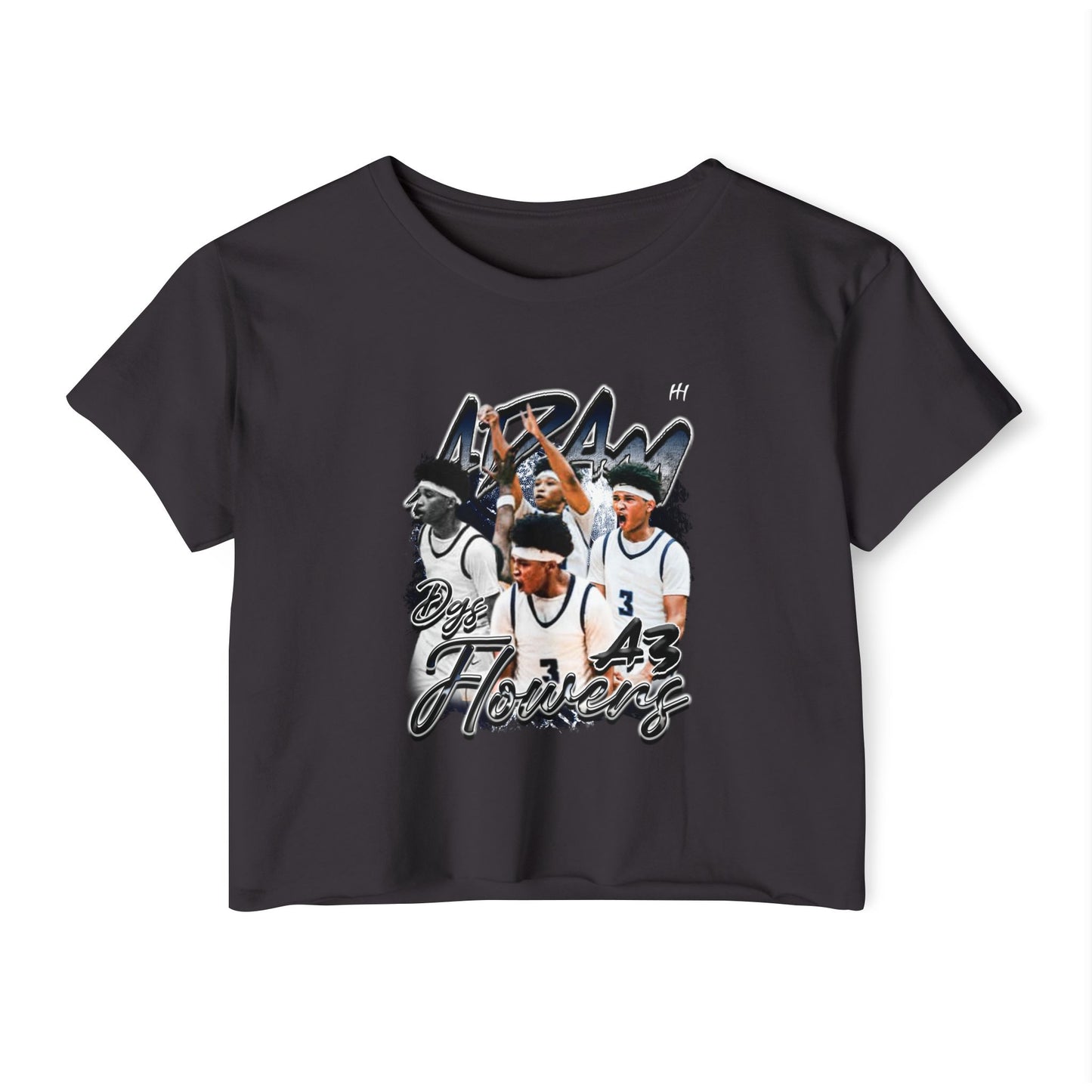 Adam Flowers Crop Top
