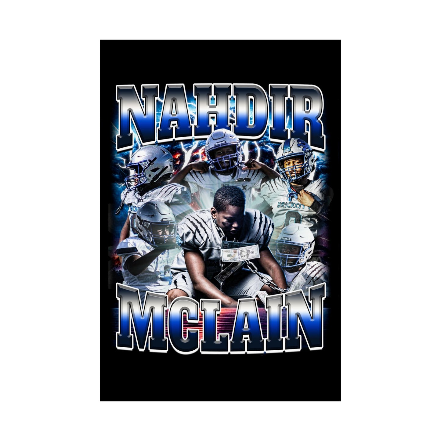 Nahdir Mclain Poster 24" x 36"